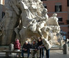 Norm Powers > Bernini Fountain, Piazza Navona, Rome