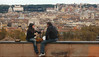 Norm Powers > Janiculum Hill, Trastevere, looking east over Rome